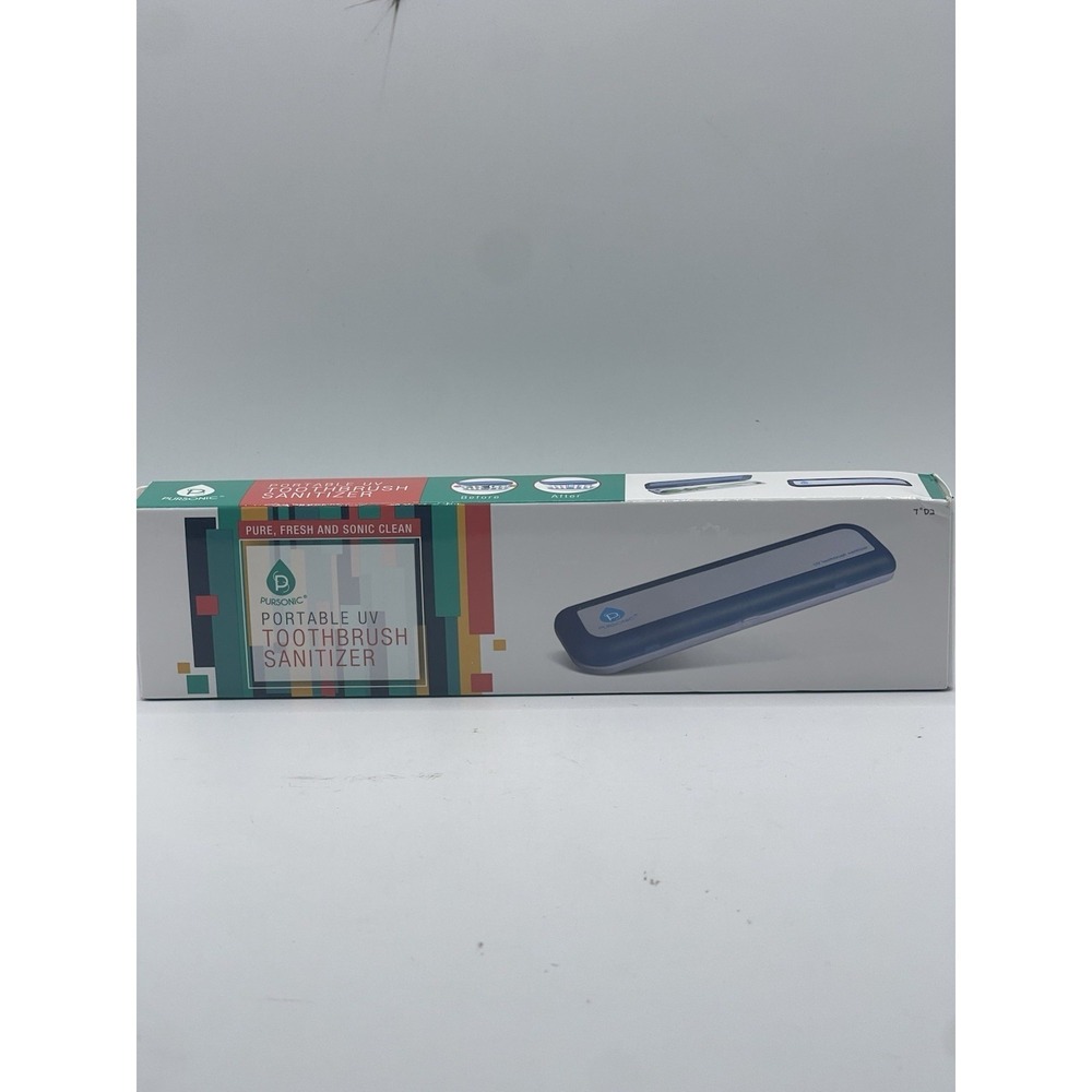 Pursonic-Portable‎ UV Toothbrush Sanitizer- Operated By 2x 1.5v AA Batteries